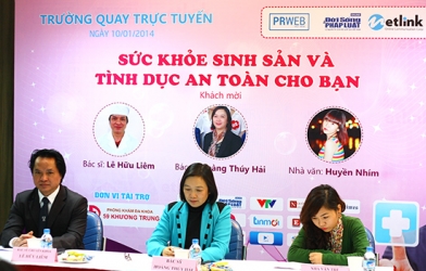 Trường quay 'Sức khỏe sinh sản và tình dục an toàn': thiết thực và hữu ích